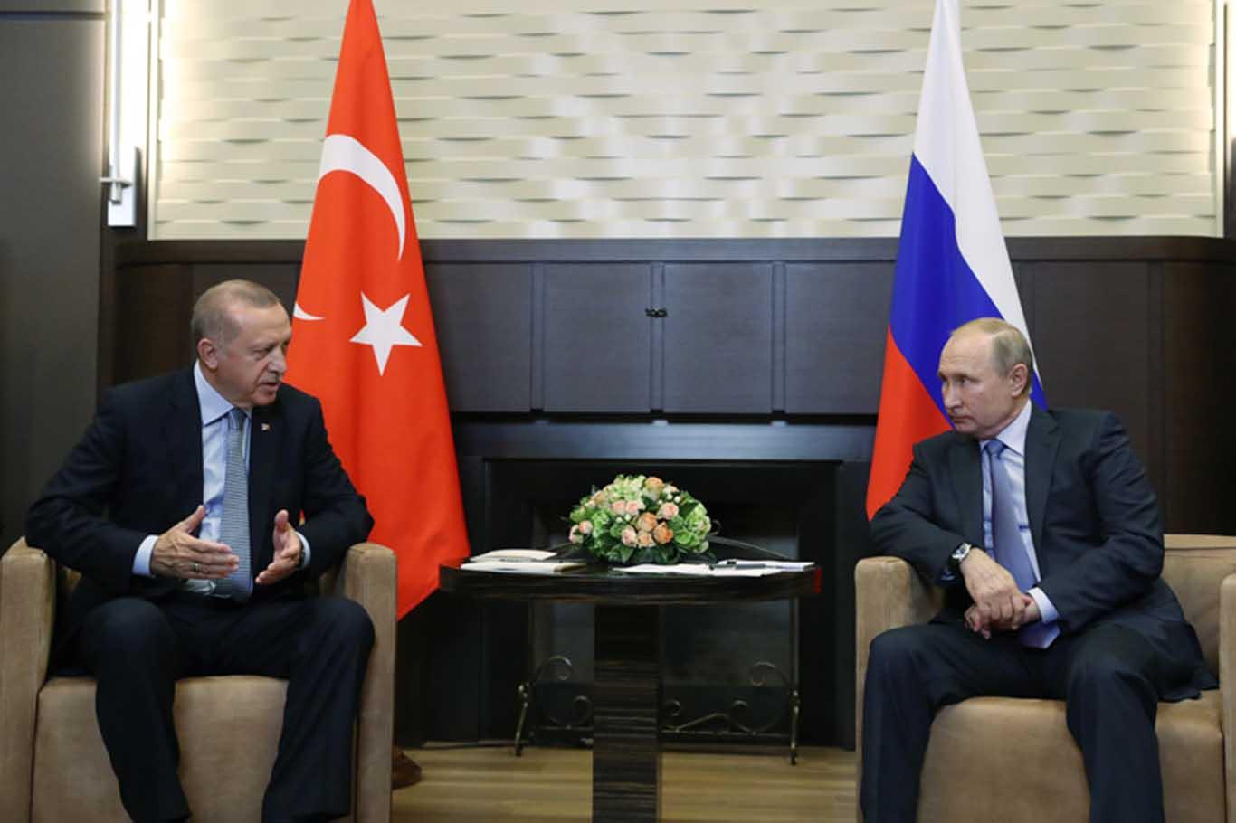 Cumhurbaşkanı Erdoğan ile Putin İdlib'i görüştü