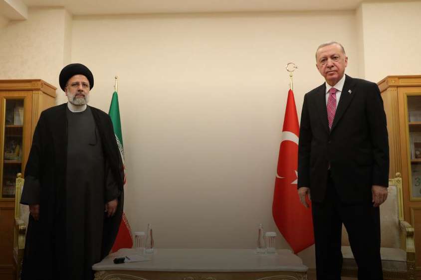 Cumhurbaşkanı Erdoğan, İran Cumhurbaşkanı Reisi ile görüştü