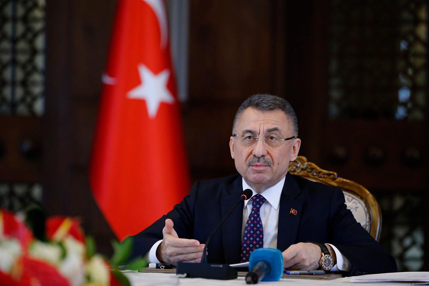 Cumhurbaşkanı Yardımcısı Oktay: Köprülü Camisi'ne yapılan saldırıyı şiddetle lanetliyorum