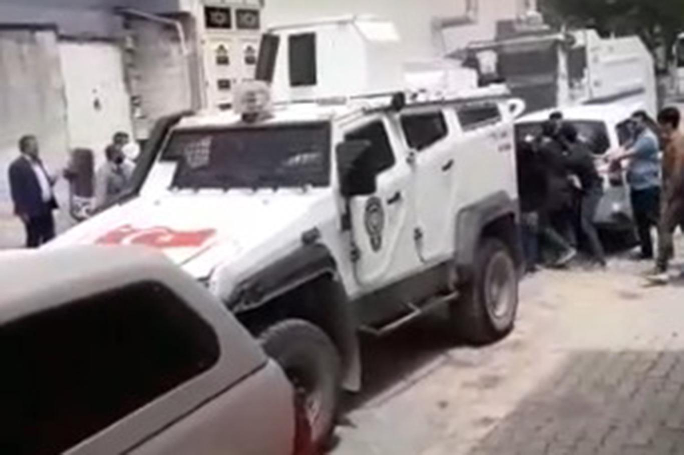 DEDAŞ'ın alt yapı çalışmasında gerginlik çıktı