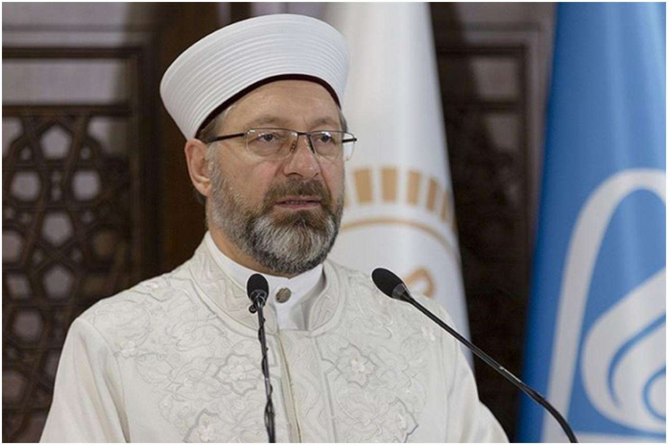 Diyanet İşleri Başkanı Erbaş’tan Fransa'nın sözde “karikatür” küstahlığına tepki