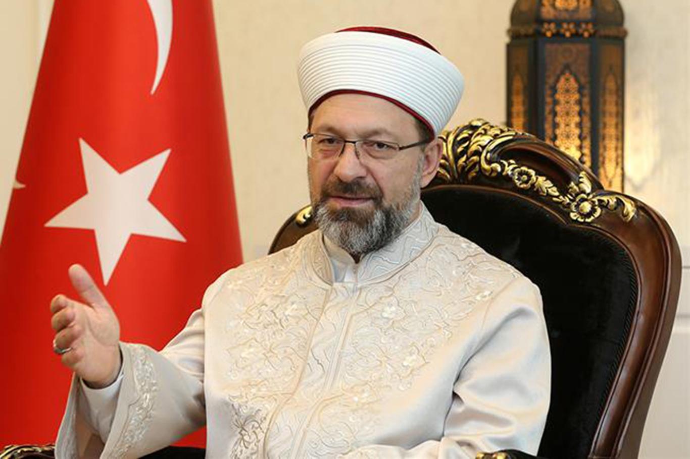 Diyanet İşleri Başkanı Prof. Dr. Ali Erbaş: "Maskemizi takarak camiye geleceğiz"