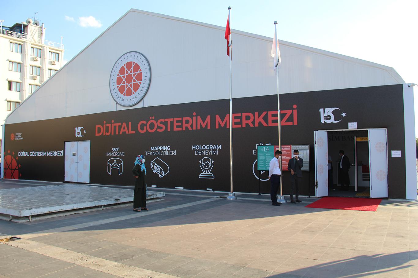 Diyarbakır'da 15 Temmuz Zaferi’nin anlatıldığı Dijital Gösterim Merkezi açıldı