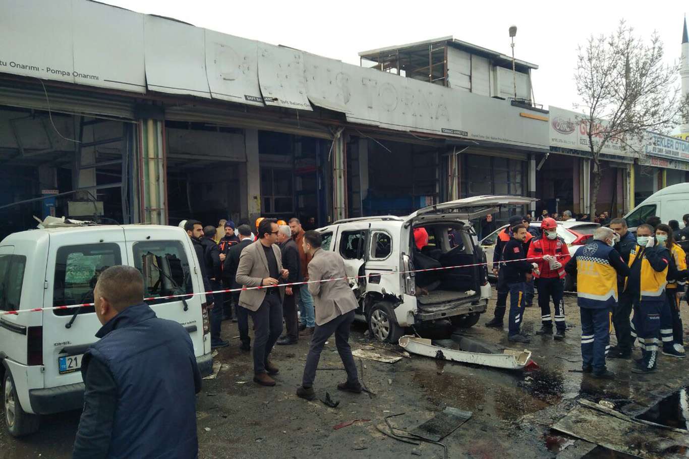 Diyarbakır'da sanayi sitesinde patlama: 5'i ağır 10 yaralı (GÜNCELLENDİ)