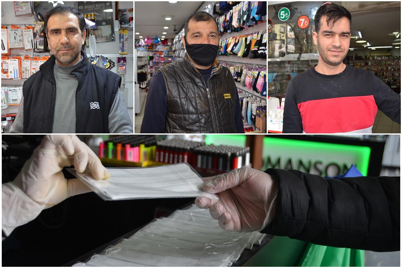 Diyarbakır esnafı, ellerinde kalan maskeler için hükümetten çözüm bekliyor 