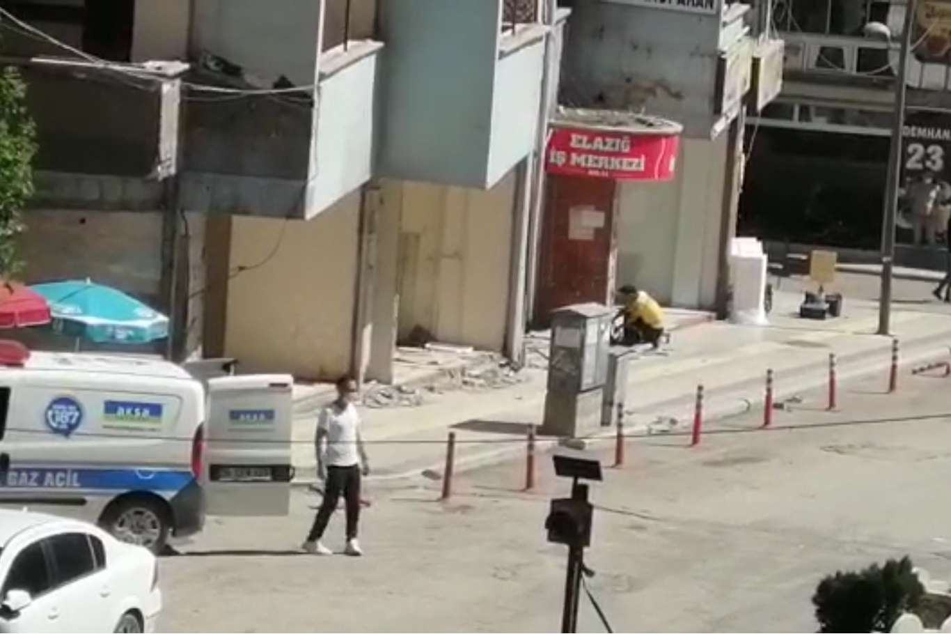 Doğalgaz borusundaki sızıntı korkulu anlar yaşattı