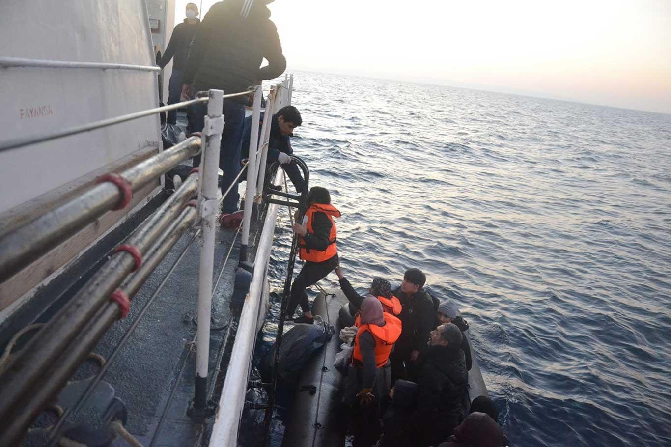Edirne'de 60 düzensiz göçmen yakalandı