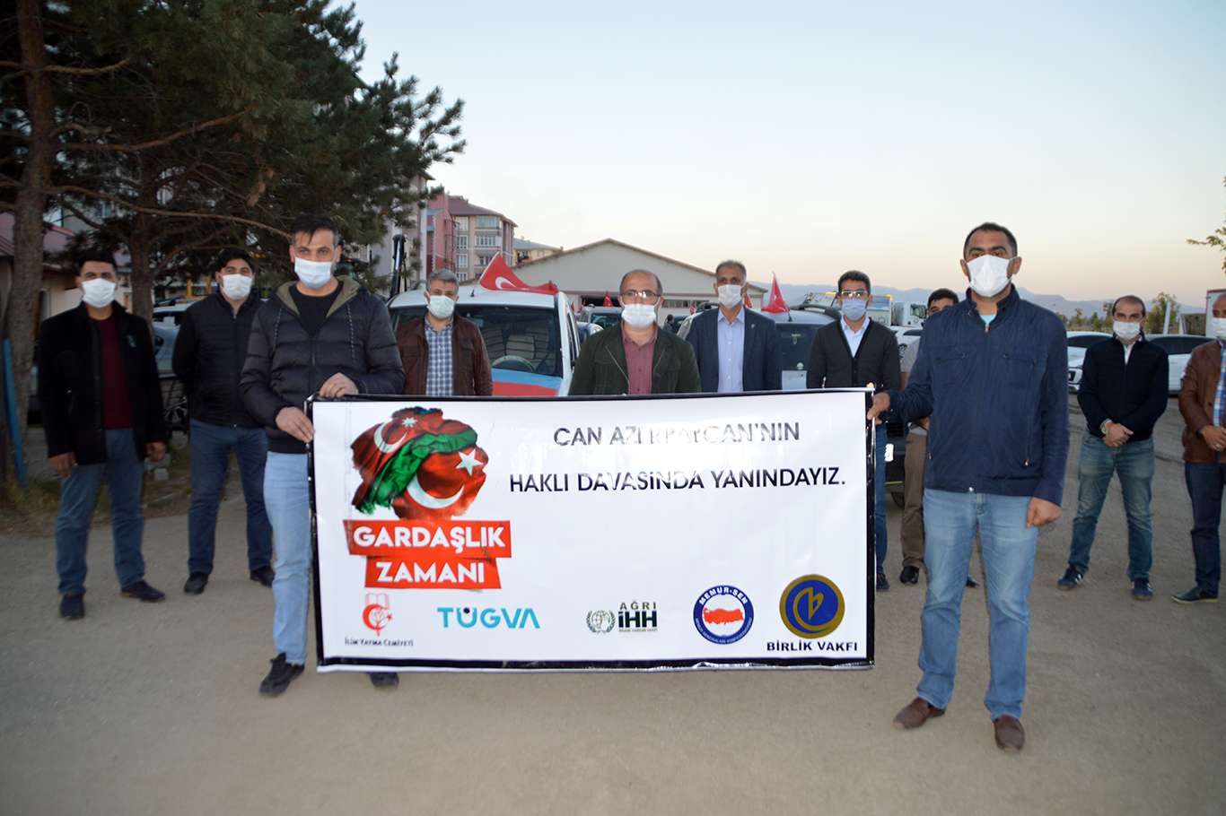 Ermenistan'ın sivillere yönelik saldırılarına Ağrı'dan tepki