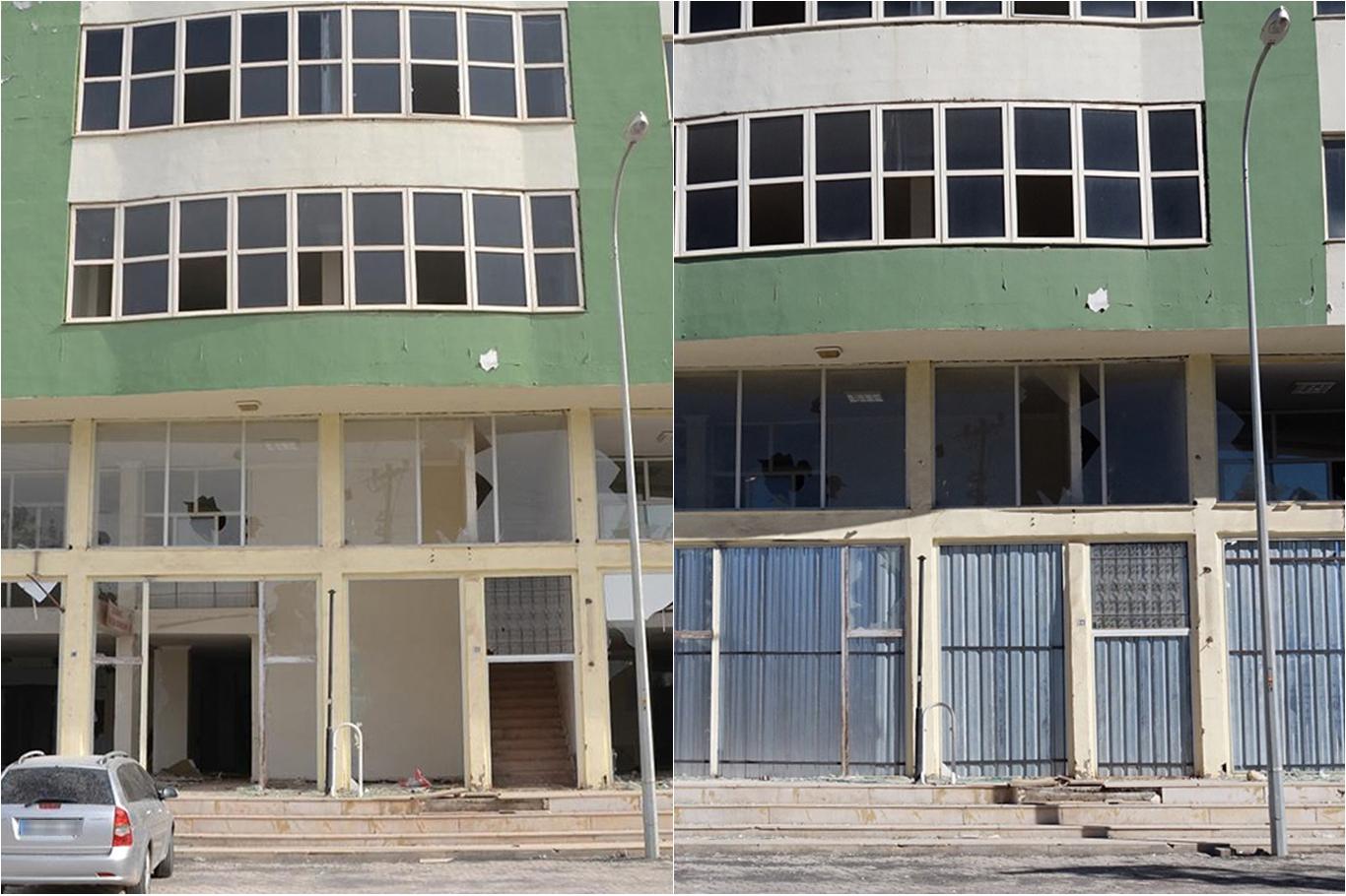 Esrar ve tinercilerin mesken edindiği binada tedbir alındı