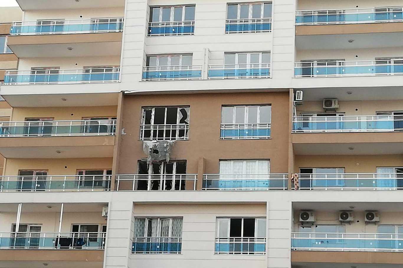 Nusaybin'e 6 roket atıldı