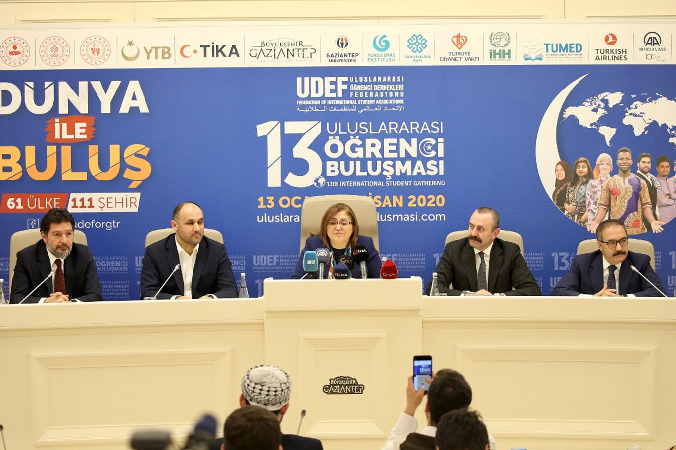Gaziantep’te “13. Uluslararası Öğrenci Buluşması” tanıtıldı