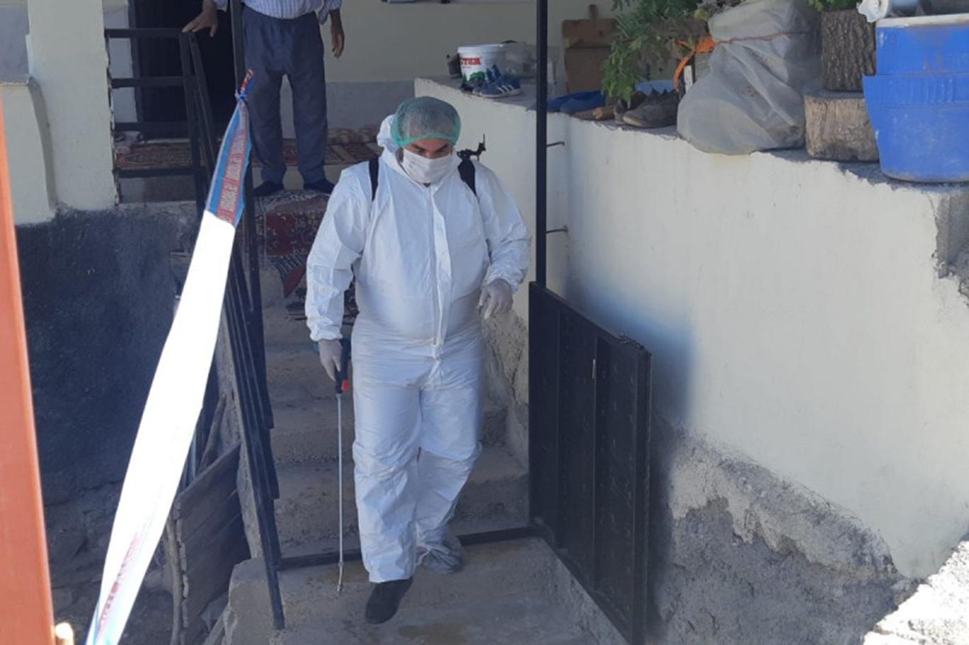 Gaziantep'te 14 evdeki 65 kişi karantinaya alındı
