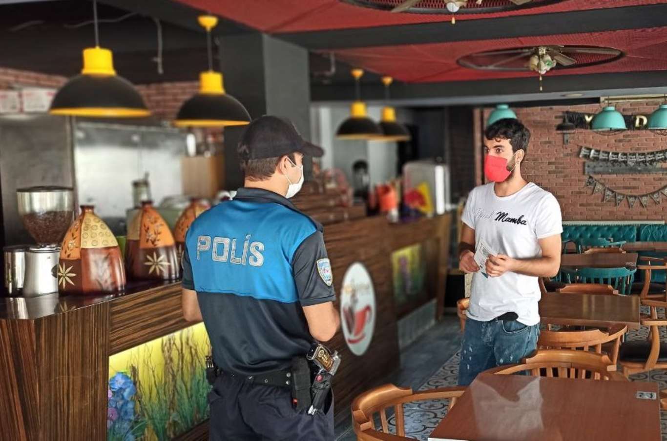 Gaziantep'te Covid-19 denetimleri devam ediyor