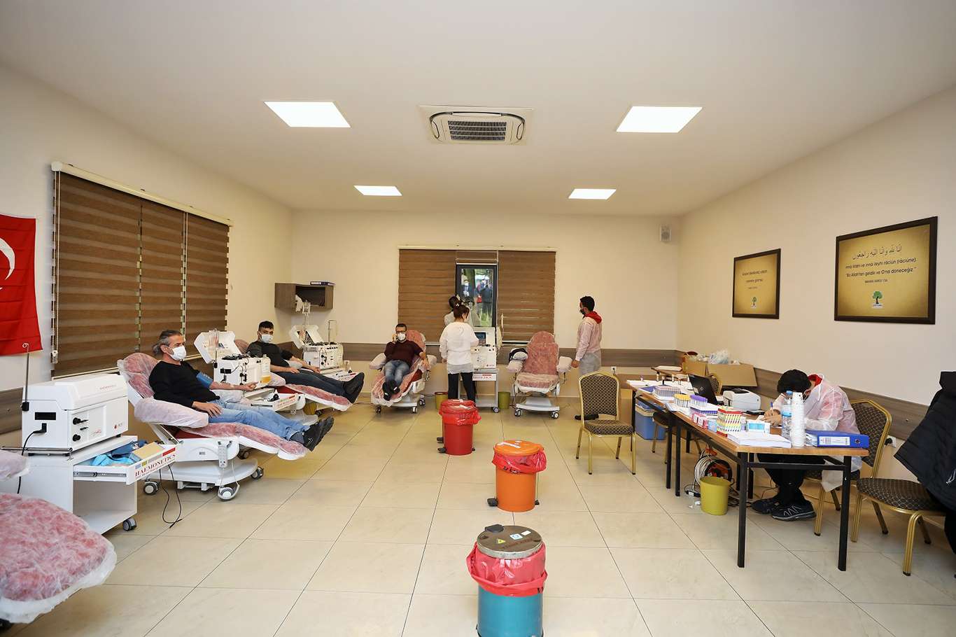 Gaziantep’te sosyal tesisler immün plazma merkezi haline getirildi