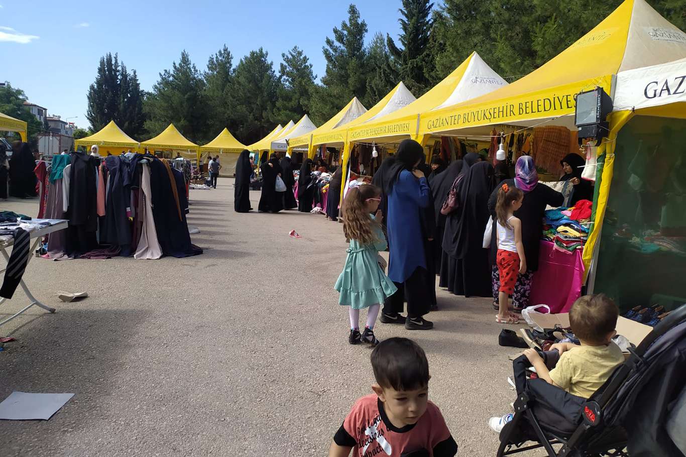 Gaziantep Umut Kervanı'ndan fakir ve muhtaçlar yararına kermes
