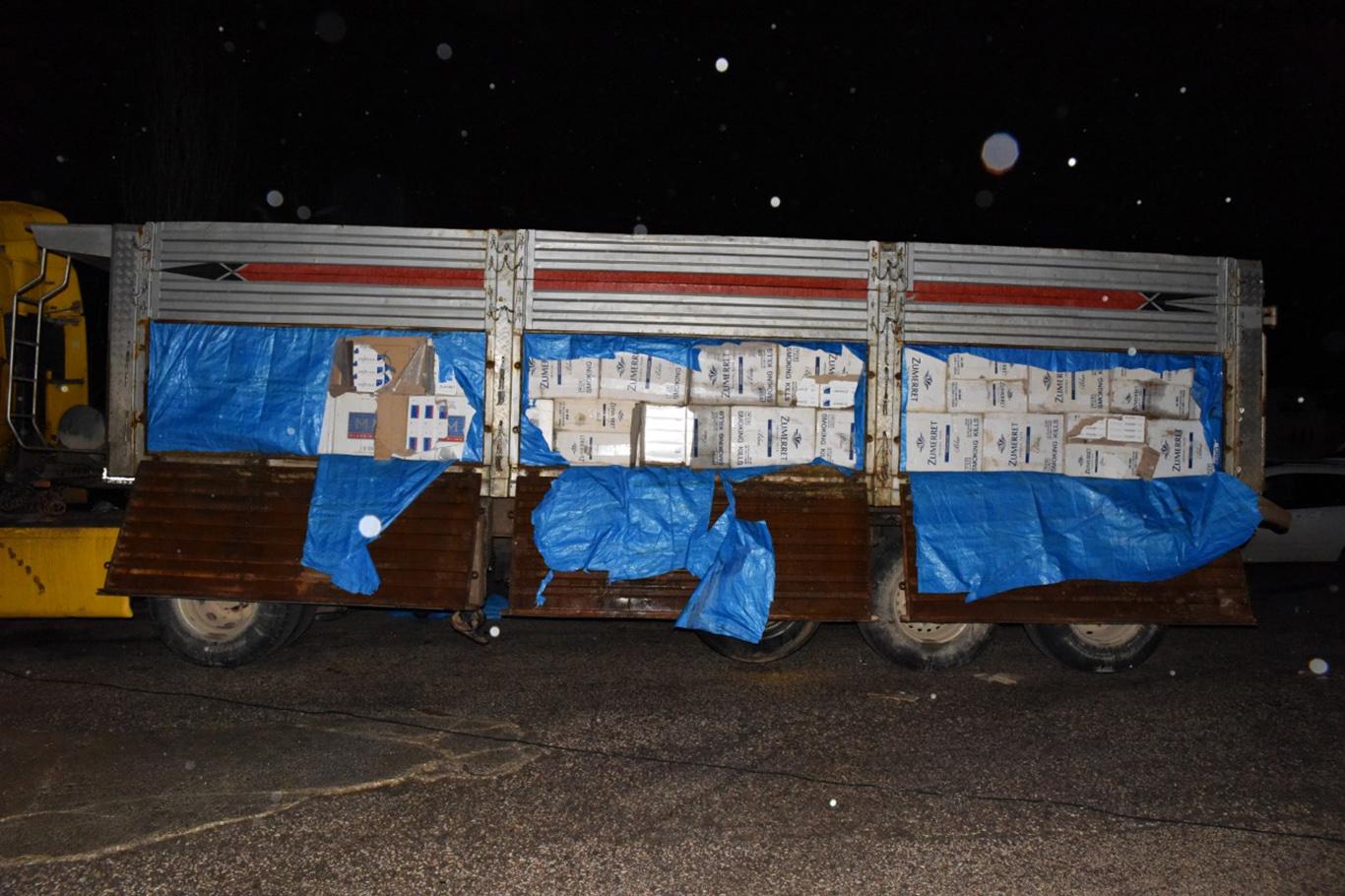 Gaziantep'te 638 bin paket kaçak sigara ele geçirildi
