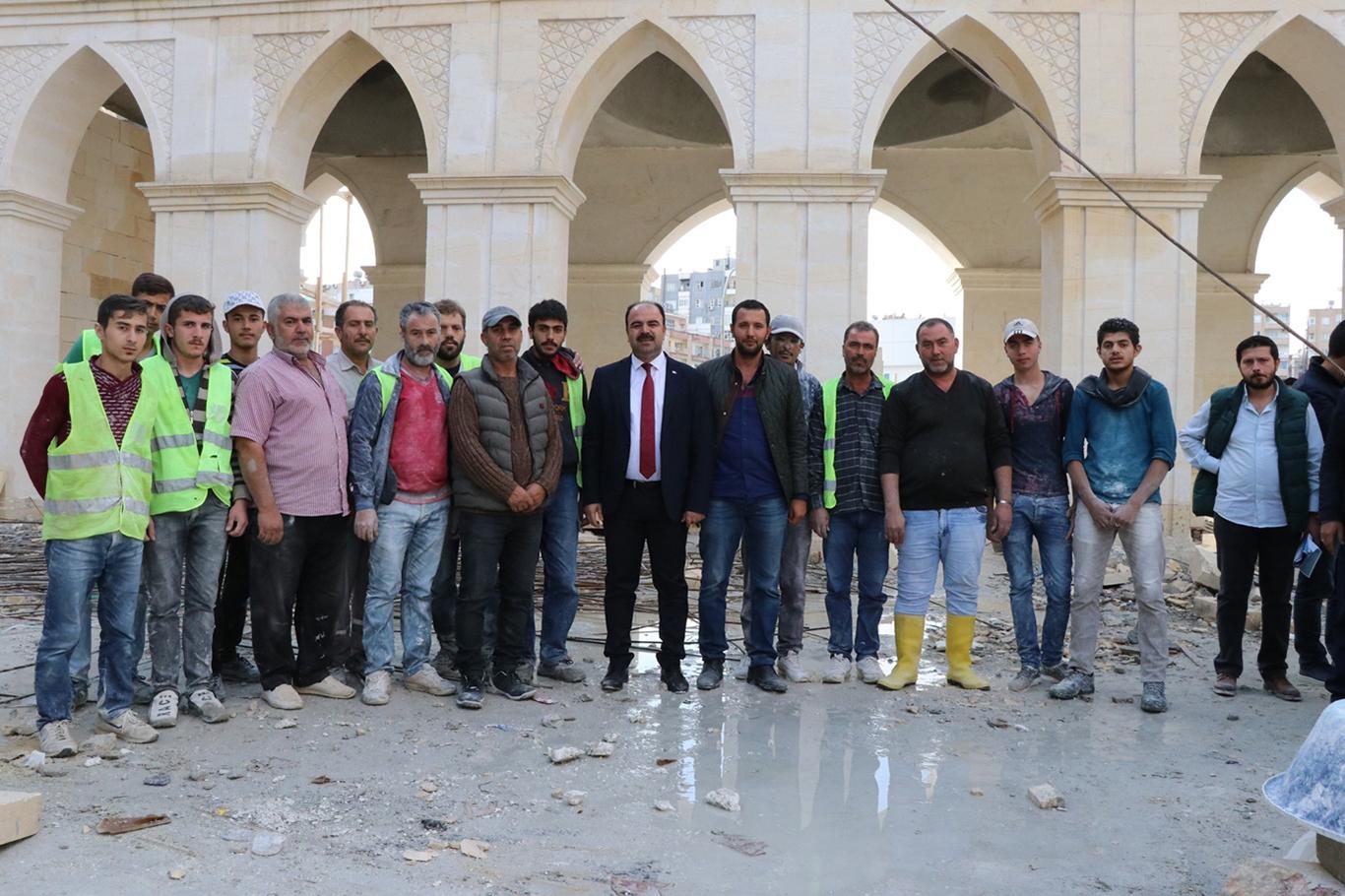 Göçüğün yaşandığı külliye açılışa hazırlanıyor