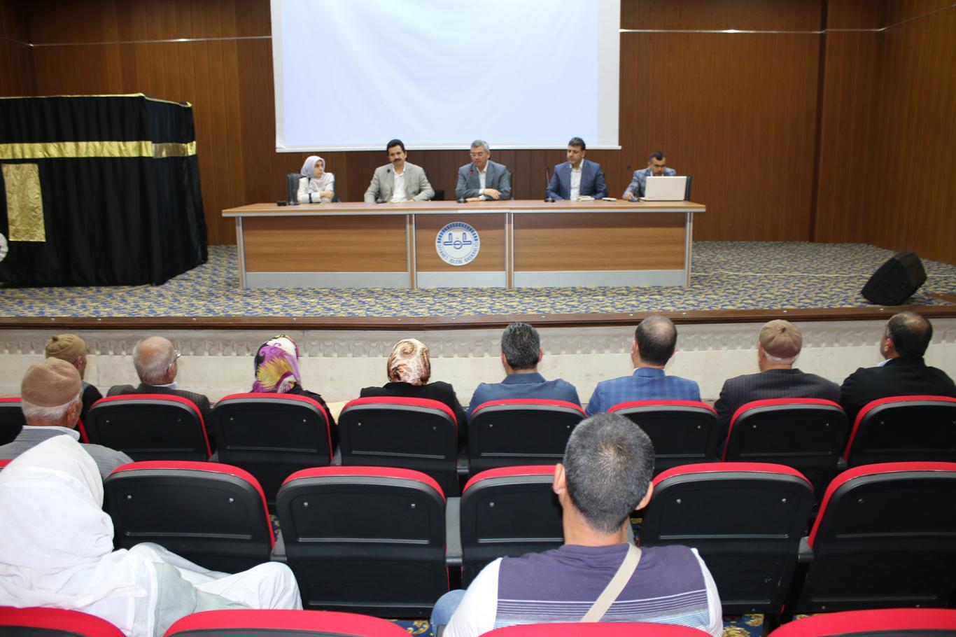 Hacı adaylarına seminer