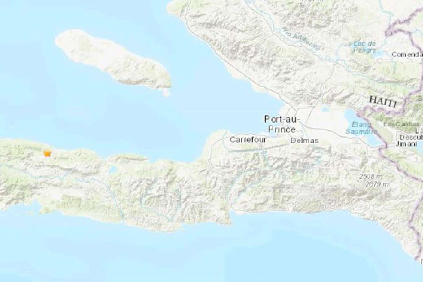 Haiti'de 5,3 büyüklüğünde deprem