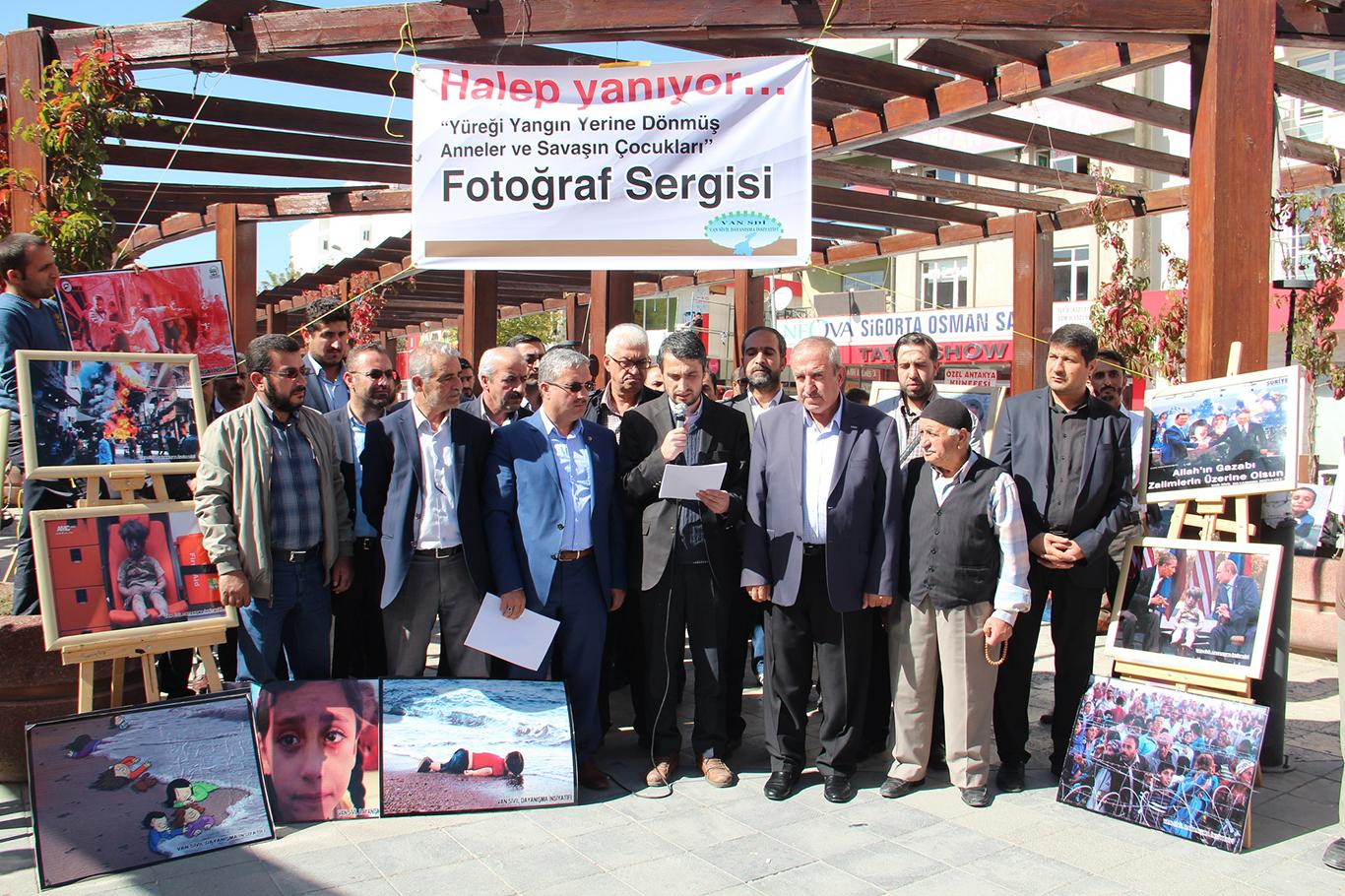Halep'teki katliamlar tel’in edildi