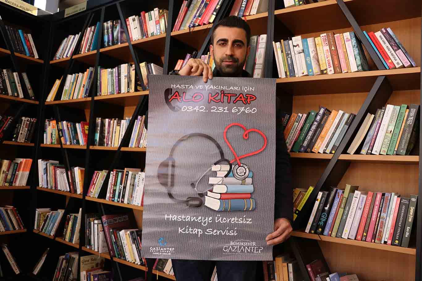 ​Hastalar için "Alo Kitap" projesi başlatıldı