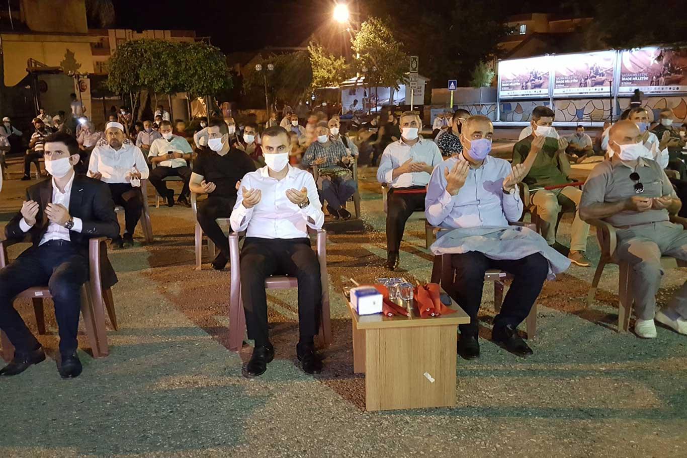 Hilvan'da, "15 Temmuz" programı düzenlendi