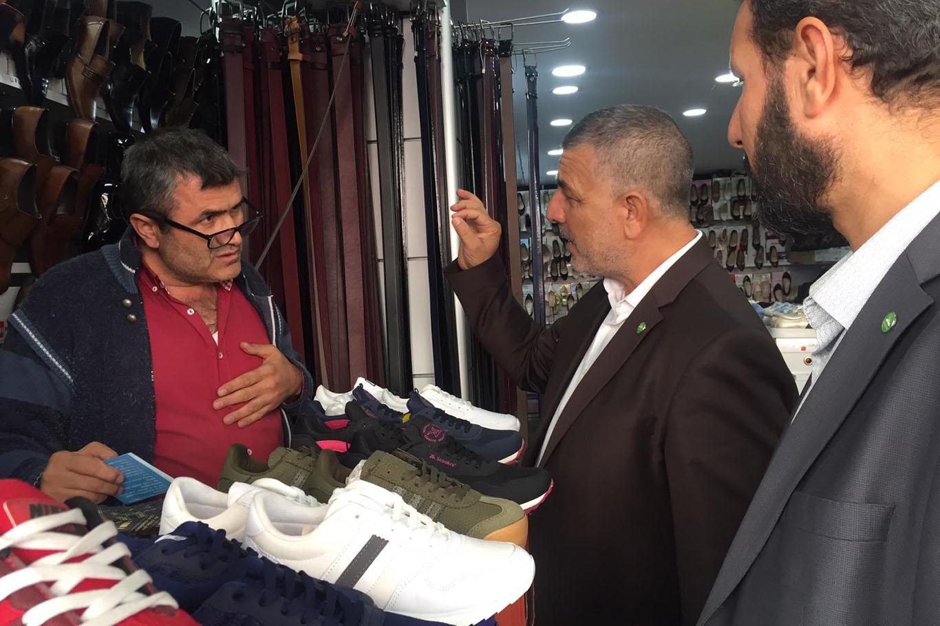 HÜDA PAR Ankara İl Teşkilatından Gölbaşı esnafına ziyaret
