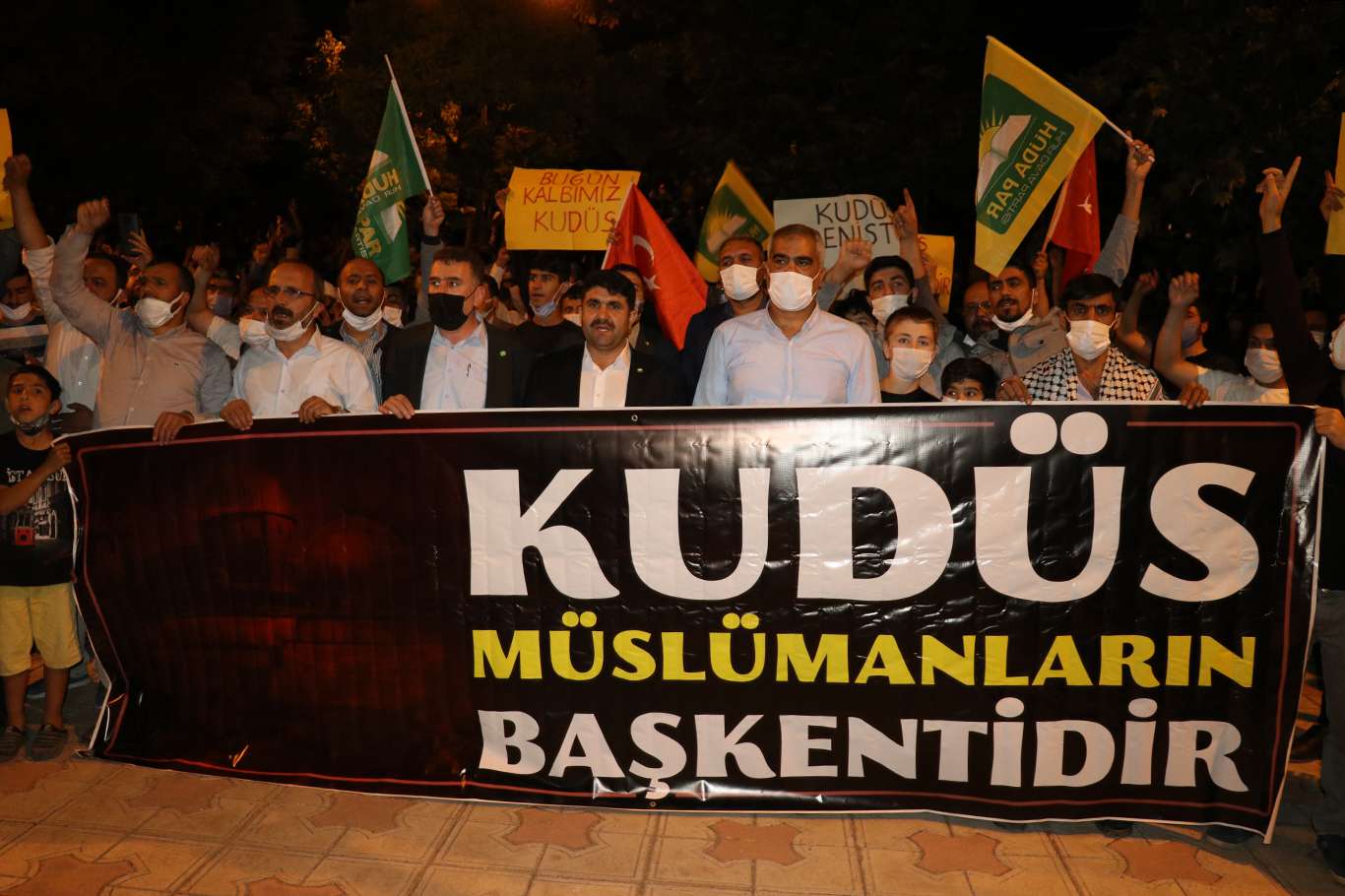 HÜDA PAR Gaziantep İl Başkanlığından siyonist işgal rejimine tepki