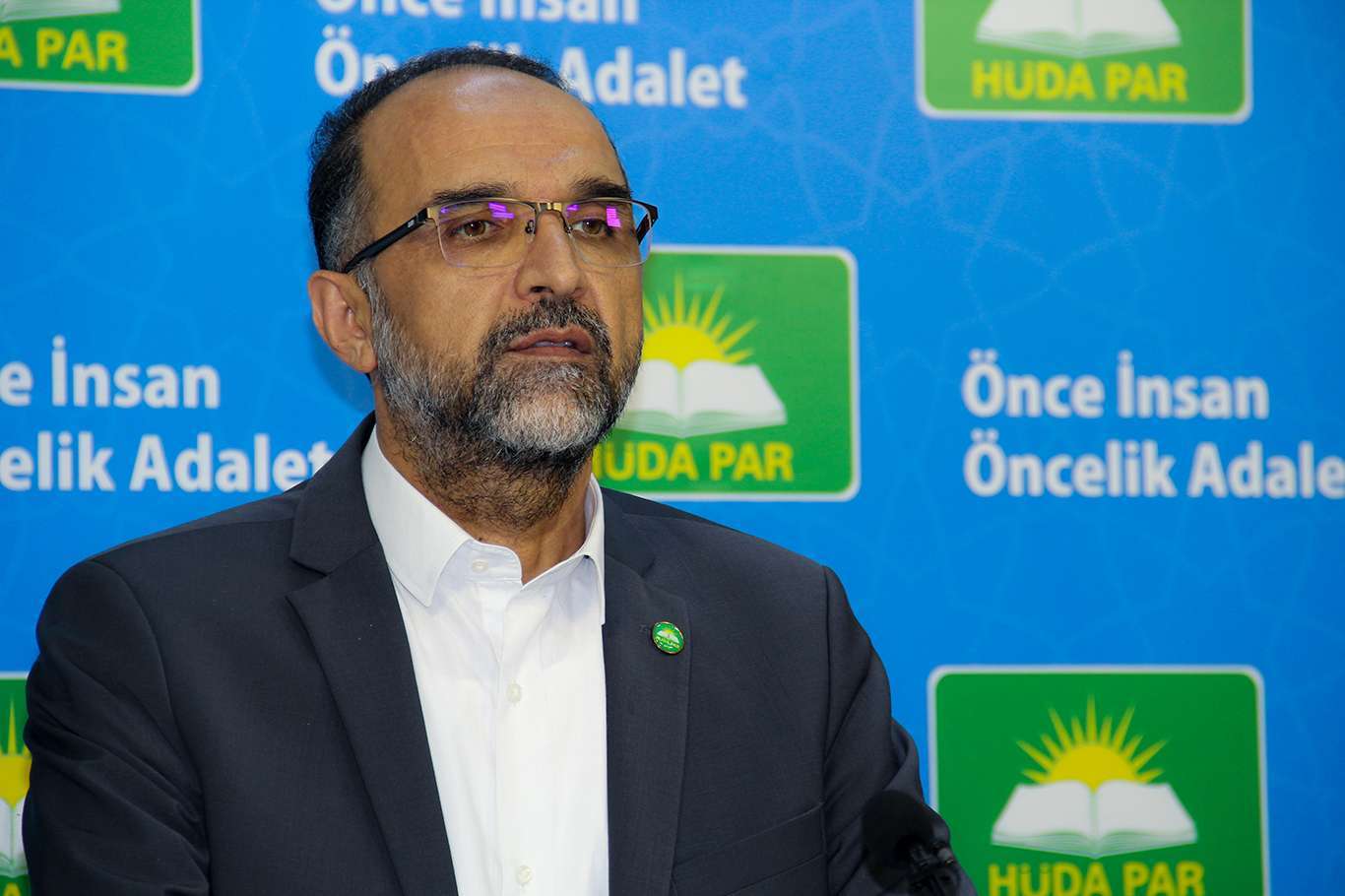 HÜDA PAR Genel Başkanı Sağlam: Siyonistlere vicdan sahibi herkes tepki vermelidir