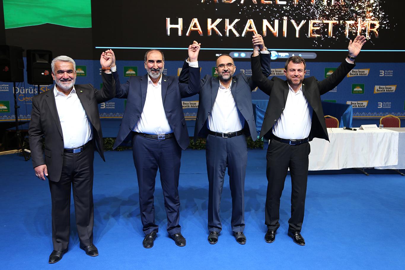 HÜDA PAR Genel Başkanlığına İshak Sağlam seçildi