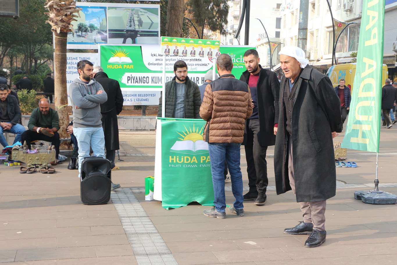 HÜDA PAR Mardin’de “milli piyangonun” oluşturduğu tahribata dikkat çekti