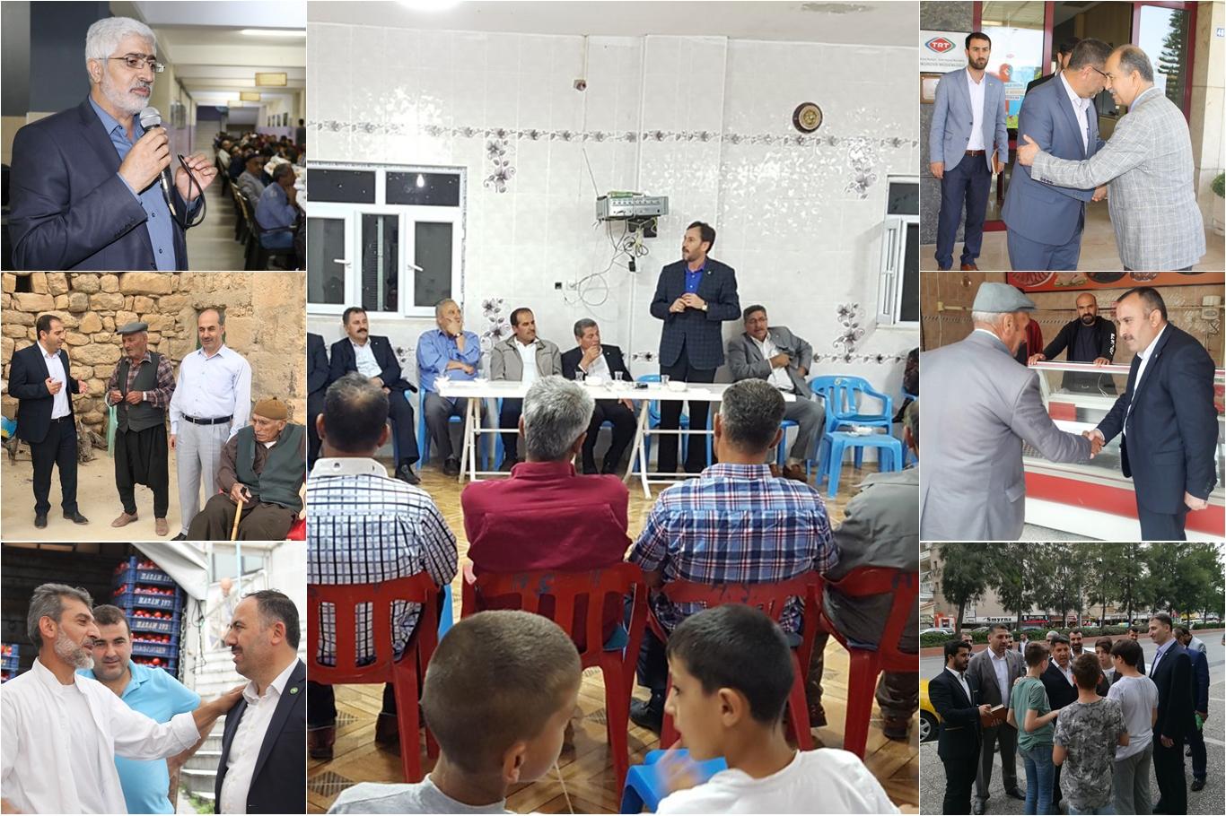 HÜDA PAR milletvekili adayları halkla buluşmaya devam ediyor