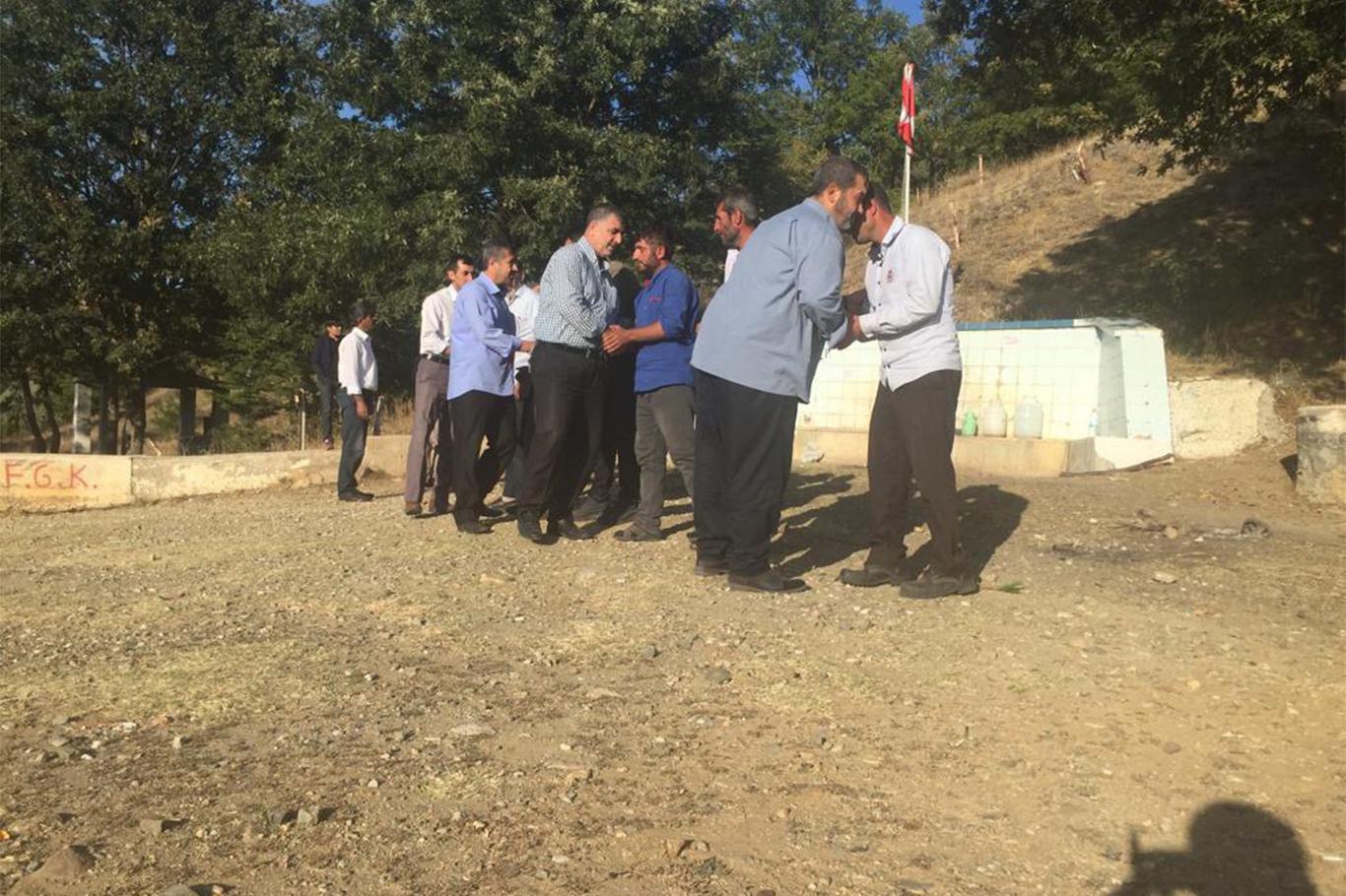 HÜDA PAR'dan darp edilen mevsimlik işçilere ziyaret