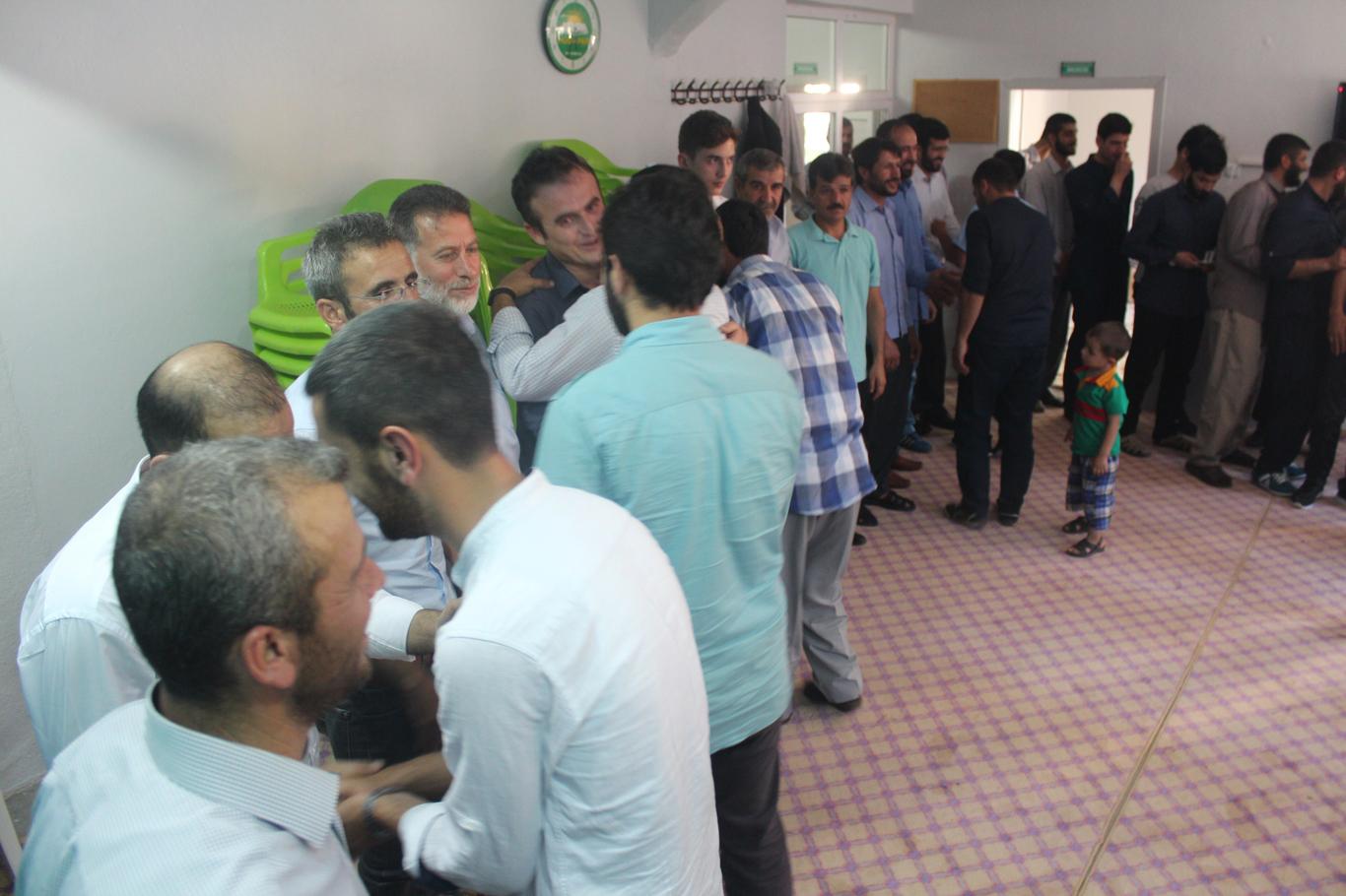 HÜDA PAR'dan Kâhta'da bayramlaşma etkinliği