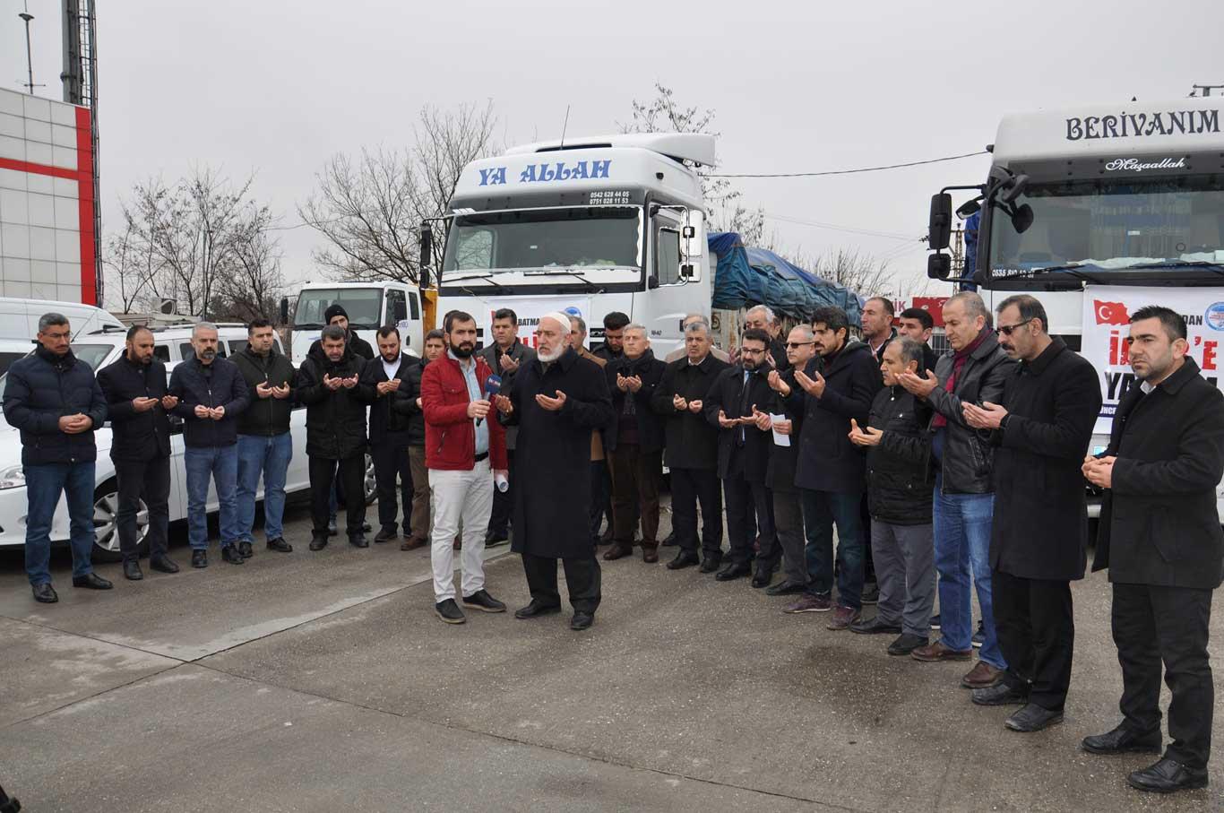 İdlib'e 2 yardım TIR'ı gönderildi