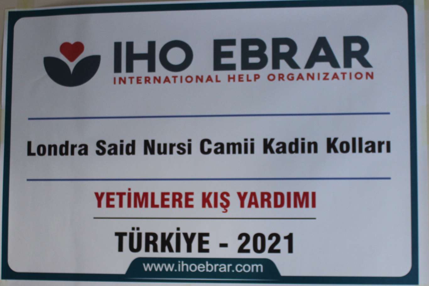 IHO EBRAR Cizre’de onlarca yetimi kış öncesi giydirdi