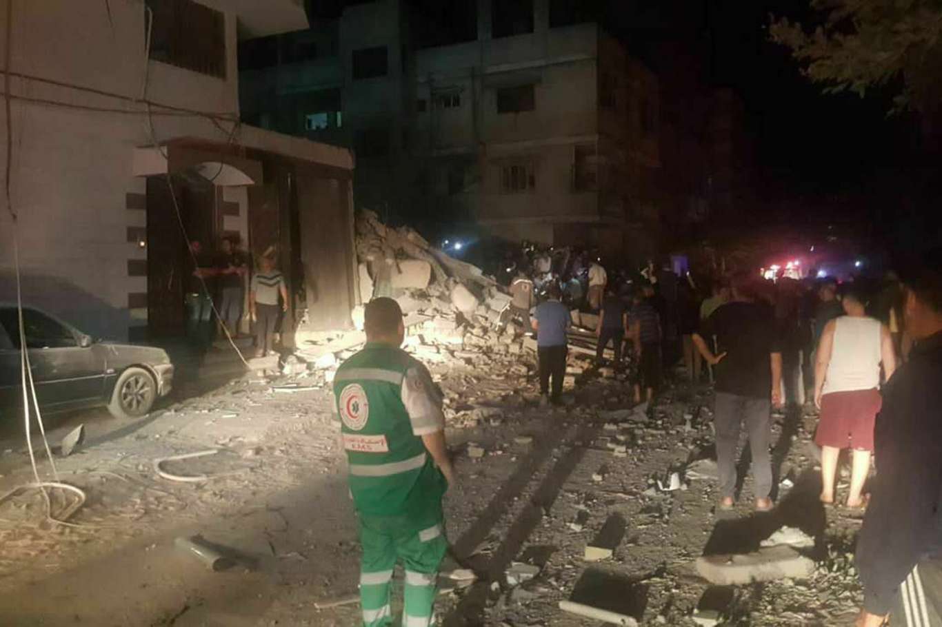 İşgal rejimi mülteci kampını bombaladı: Şehitler var