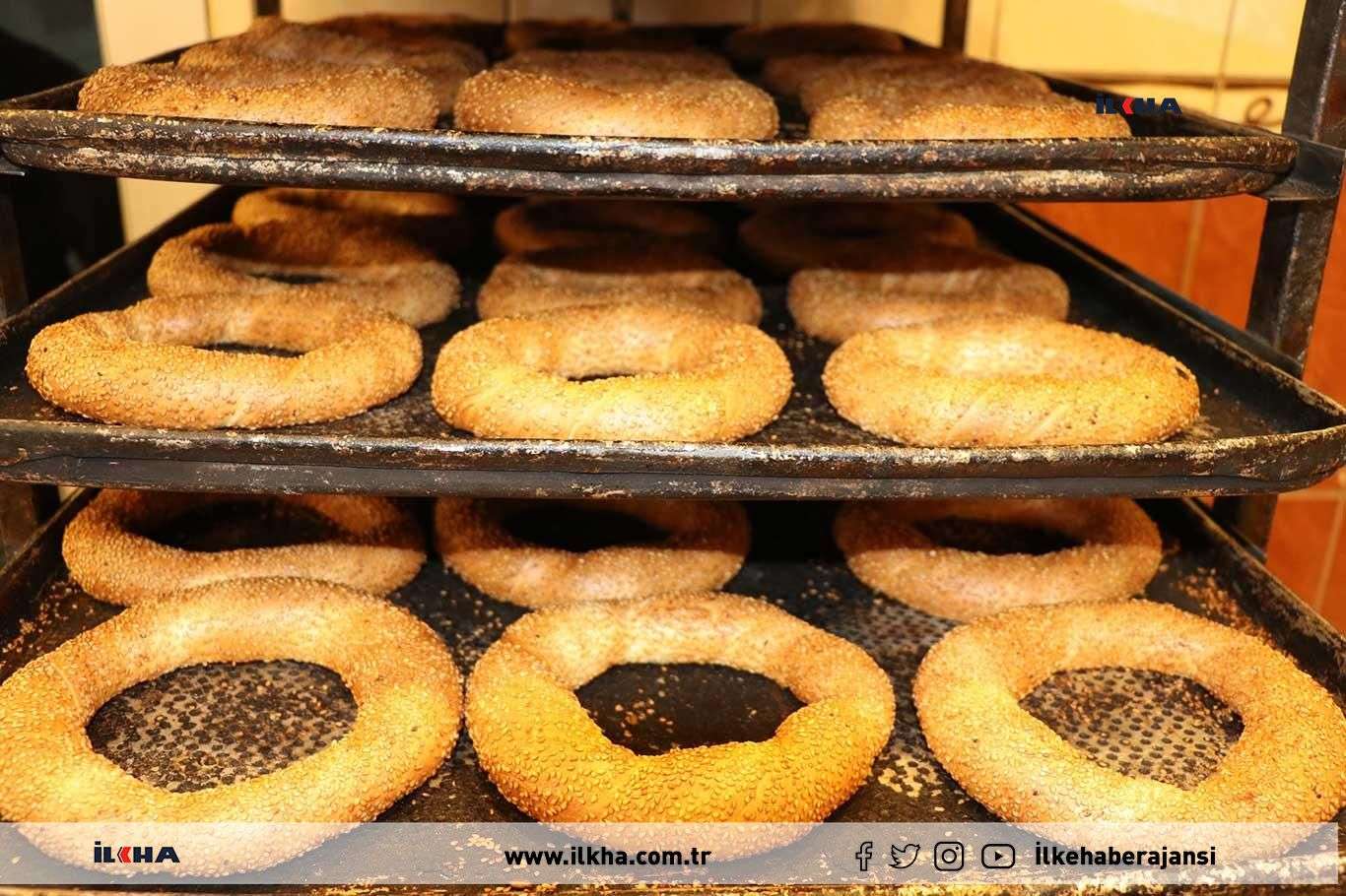 İstanbul'da simit fiyatı 3,5 TL oldu