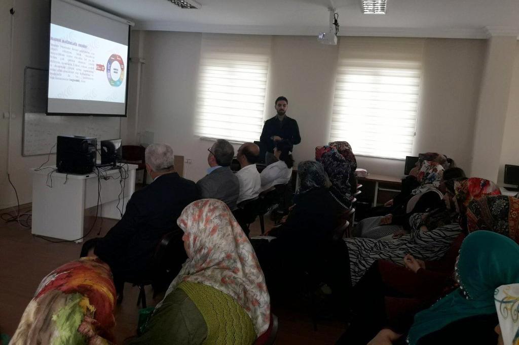 Kadın ve gençlere uyuşturucuyla mücadele anlatıldı