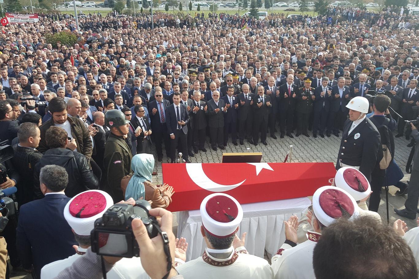 Kaymakam Safitürk son yolculuğuna uğurlandı