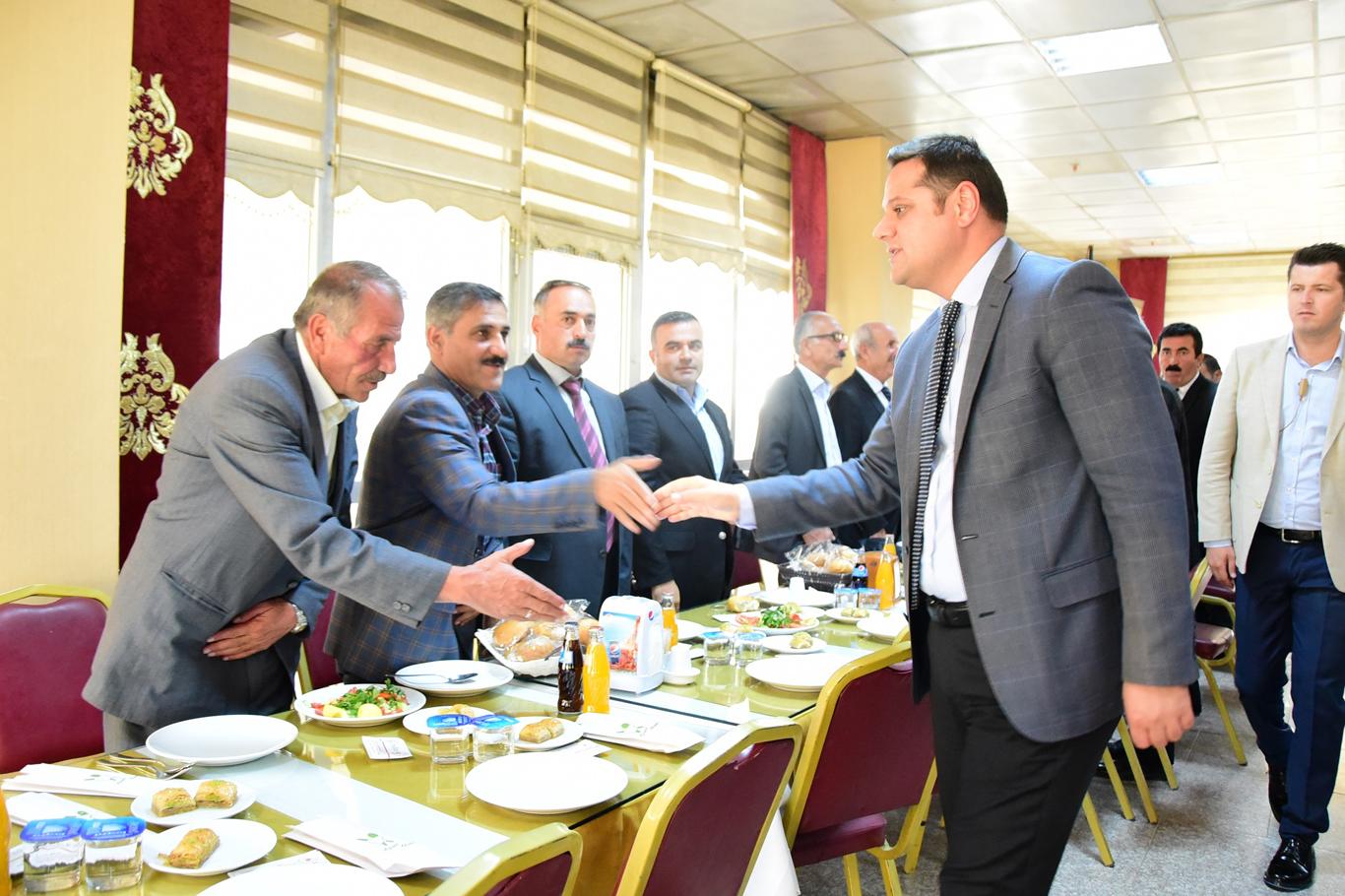 Kaymakam Öztürk muhtarlarla bir araya geldi