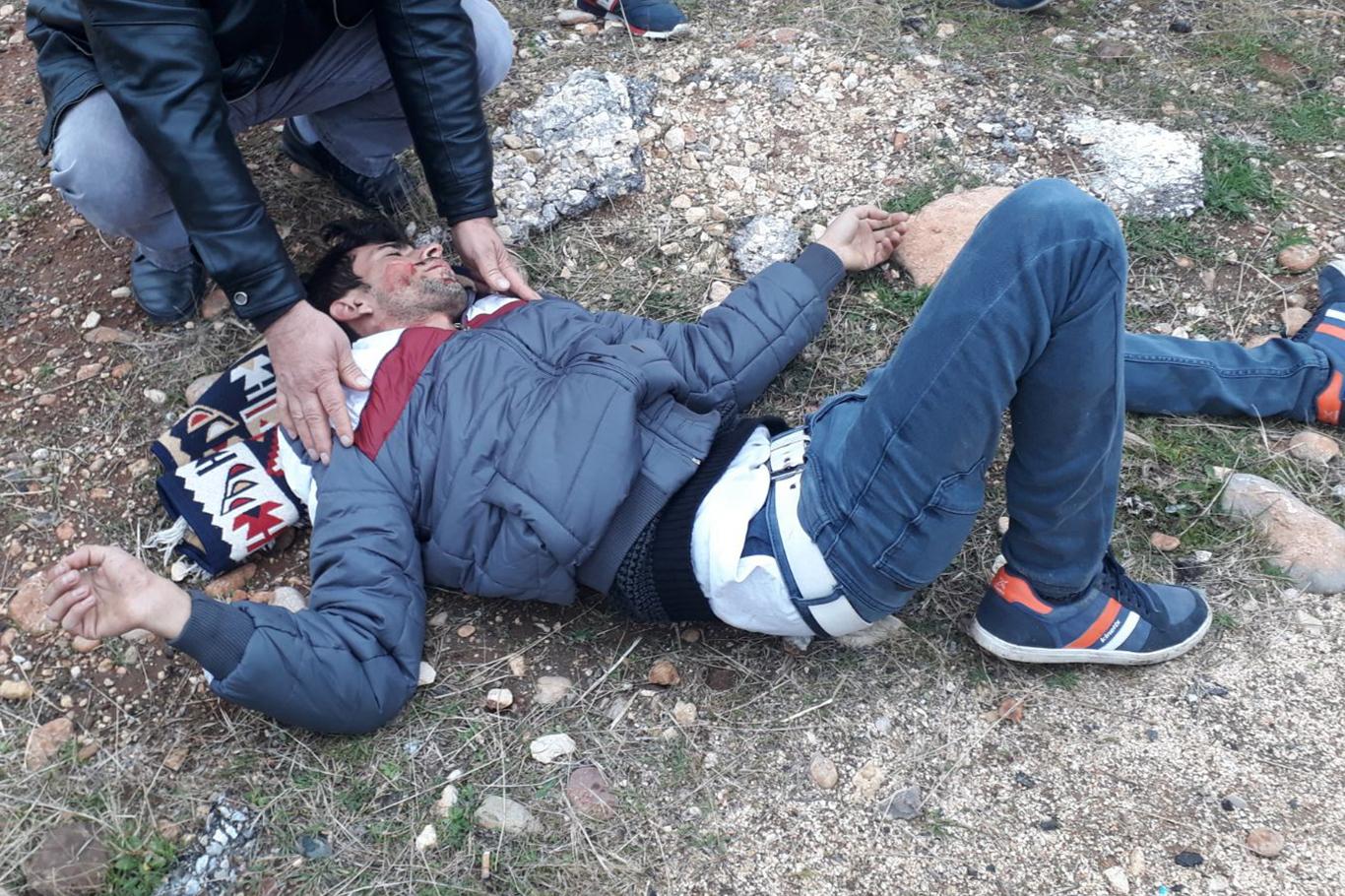 Kâhta Küçük Sanayi Sitesi Kavşağında Trafik Kazası