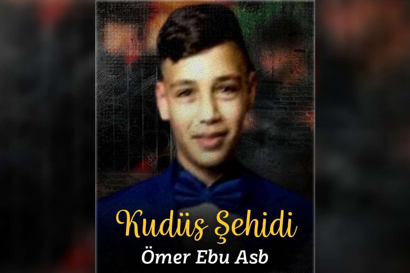 Kudüs'te 16 yaşındaki Filistinli genç şehid edildi