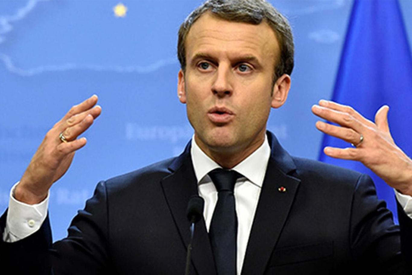 Macron: Bölgede Rusya Türkiye ve İran gibi ülkelerin sözü geçiyor