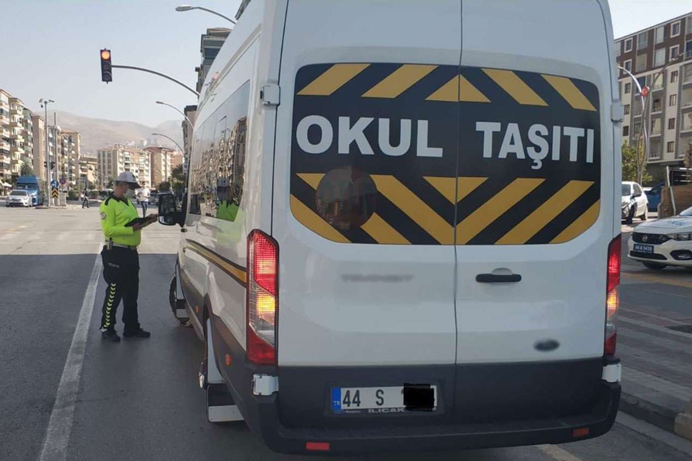 Malatya'da 174 okul servisine cezai işlem uygulandı