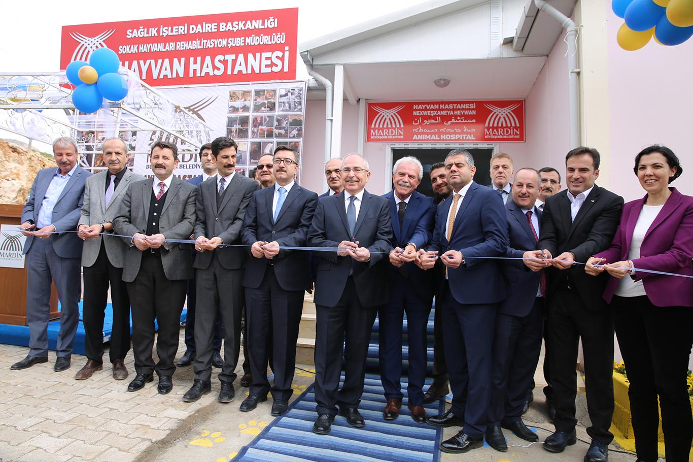 Mardin'de hayvan hastanesi açıldı