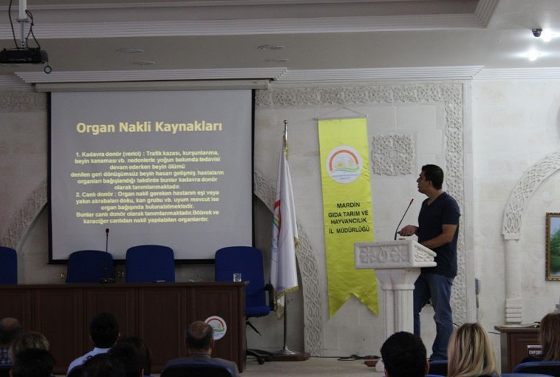 Mardin’de Organ Bağışı standı ve eğitimi 