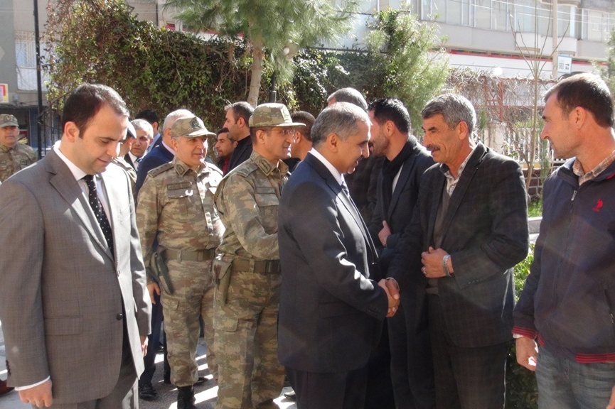 Mardin’in  yeni Valisi ilk ziyaretini Kızıltepe’ye gerçekleştirdi