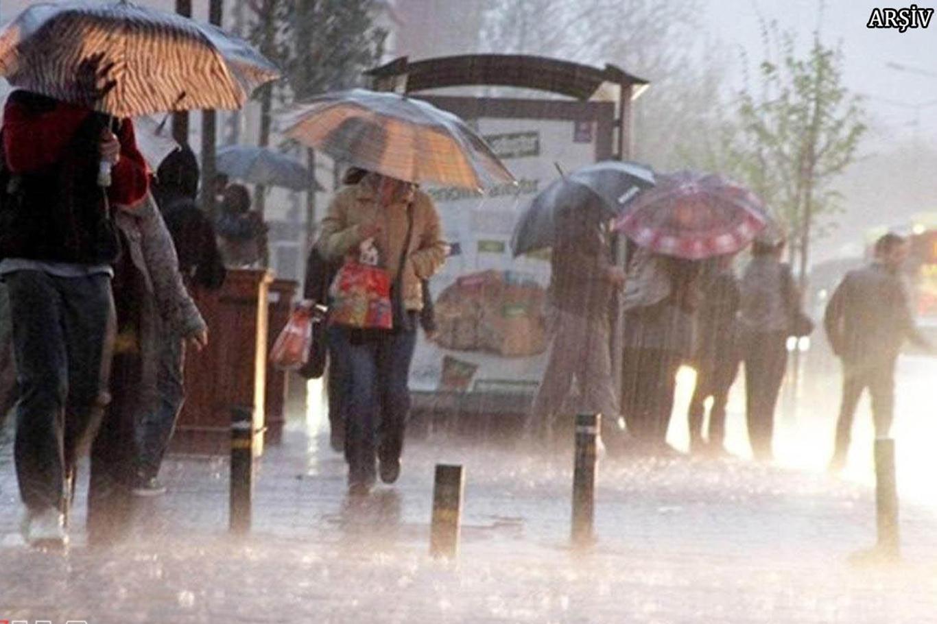 Meteoroloji'den kuvvetli yağış ve rüzgar uyarısı