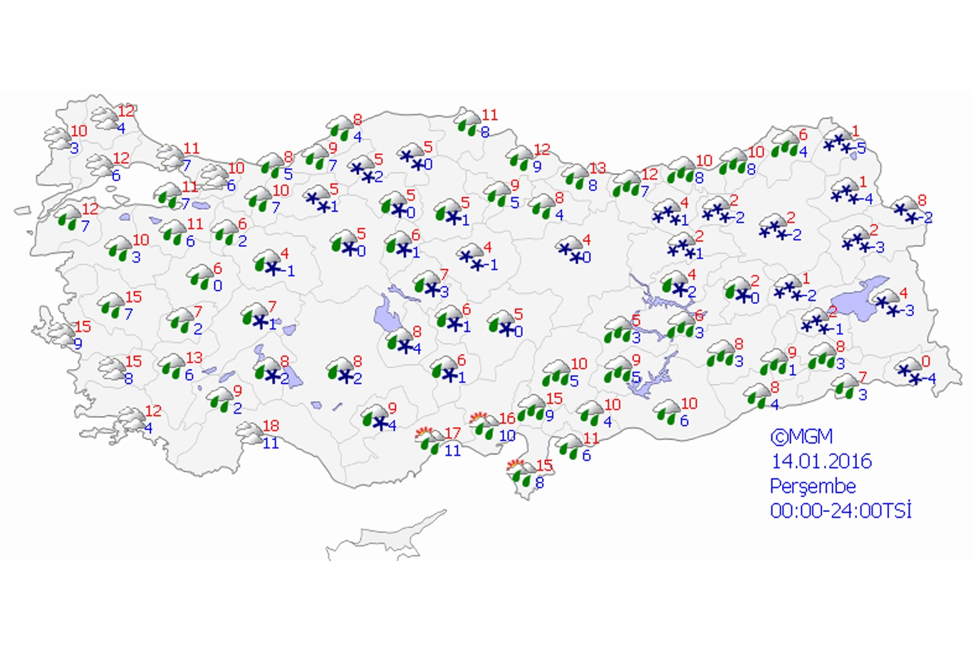 Meteorolojiden kuvvetli yağış uyarısı  